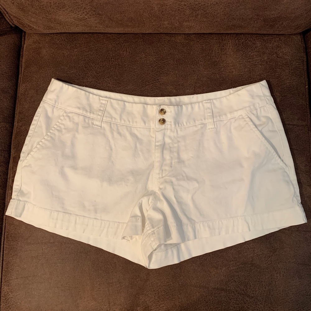 White Shorts